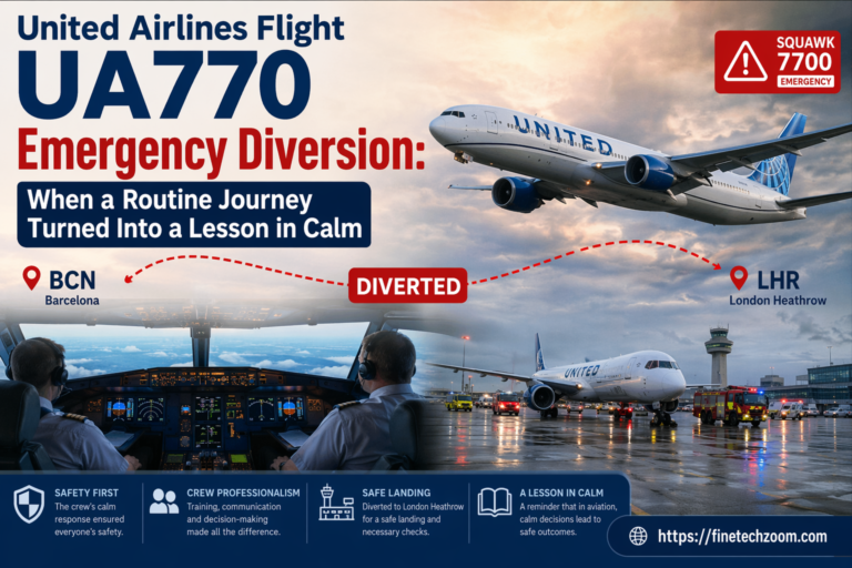 United airlines flight ua770 emergency diversion